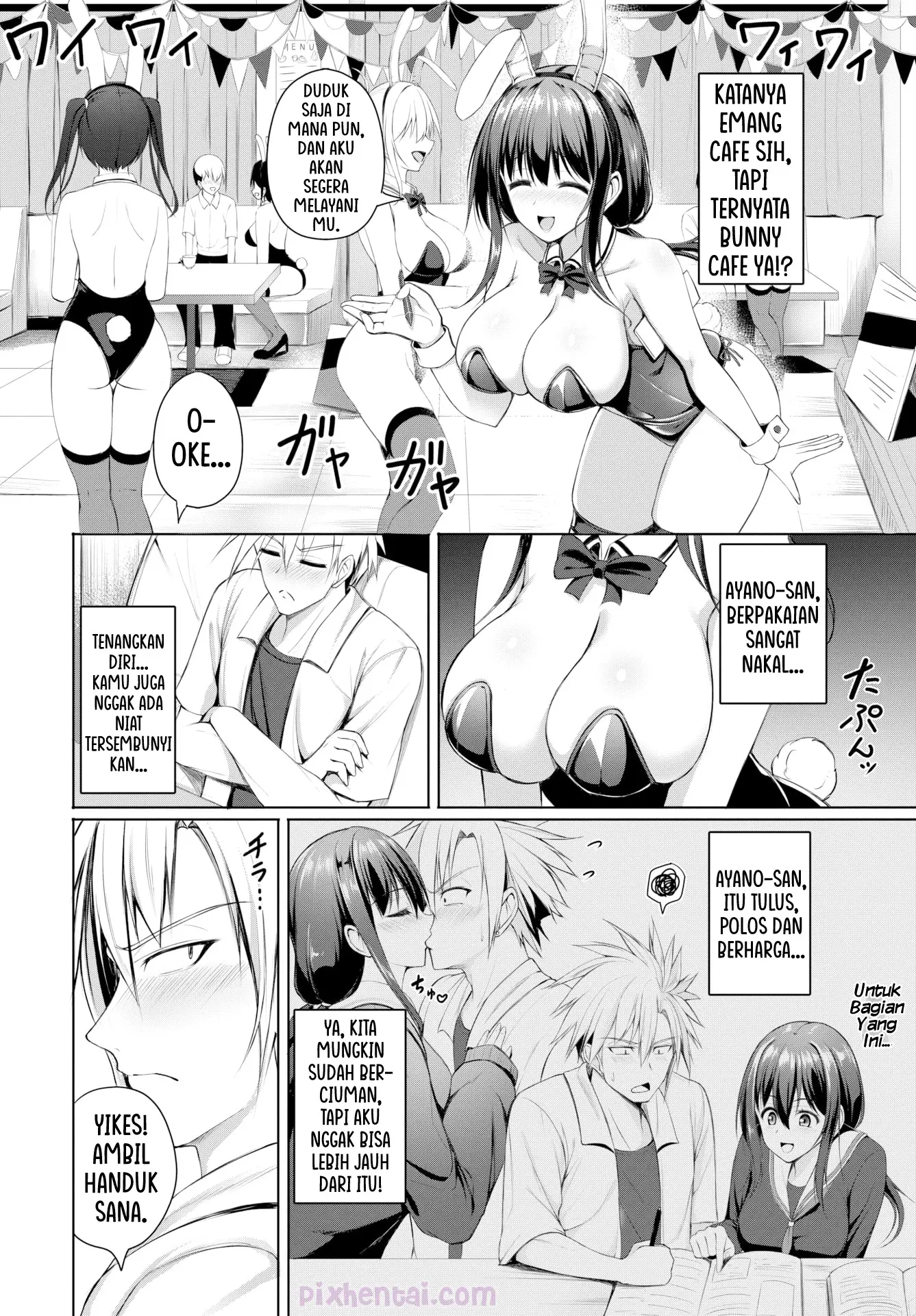 Komik hentai xxx manga sex bokep Pure x Bunny is Unfair 2